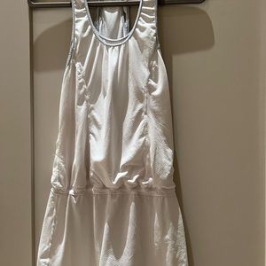 Lululemon rare vintage tennis dress white size 4